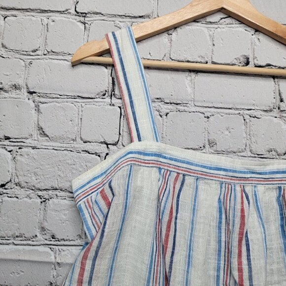 Gap 100% Cotton Vertical Stripe Sleeveless Top Size S - Picture 4 of 12